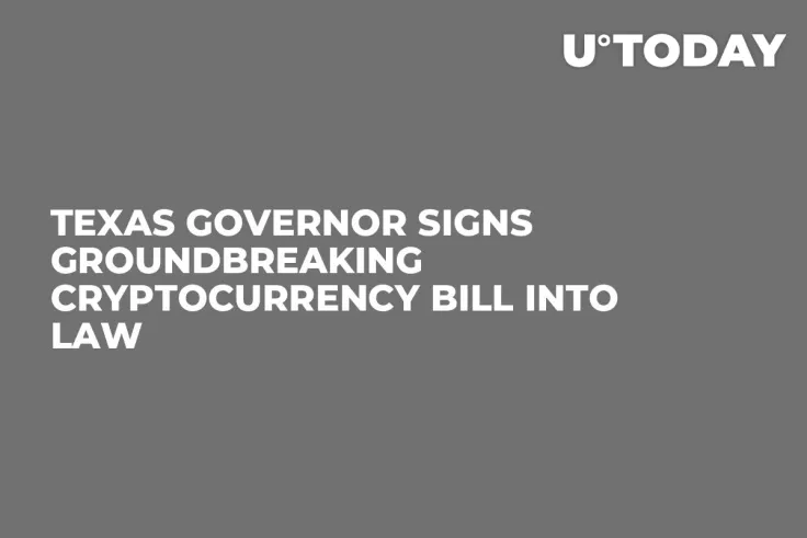 Texas Governor Signs Groundbreaking Cryptocurrency Bill into Law 