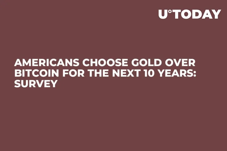 Americans Choose Gold Over Bitcoin for the Next 10 Years: Survey