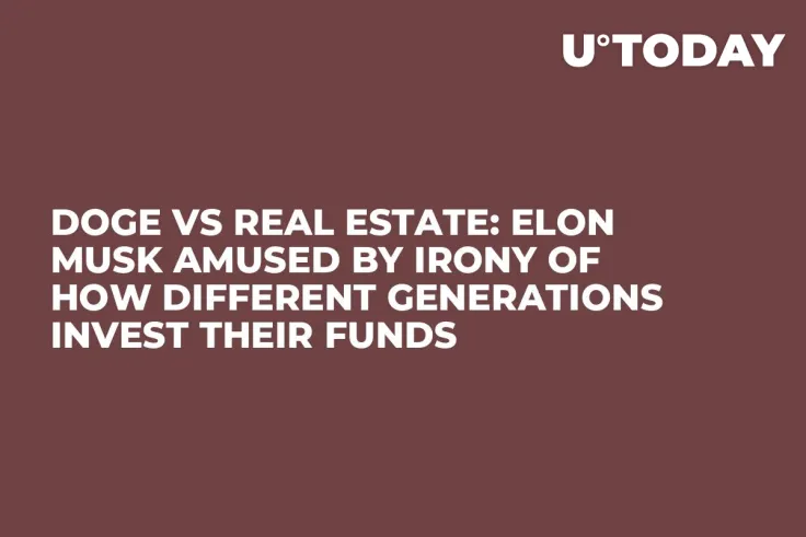 DOGE Vs Real Estate: Elon Musk Amused by Irony of How Different Generations Invest Their Funds