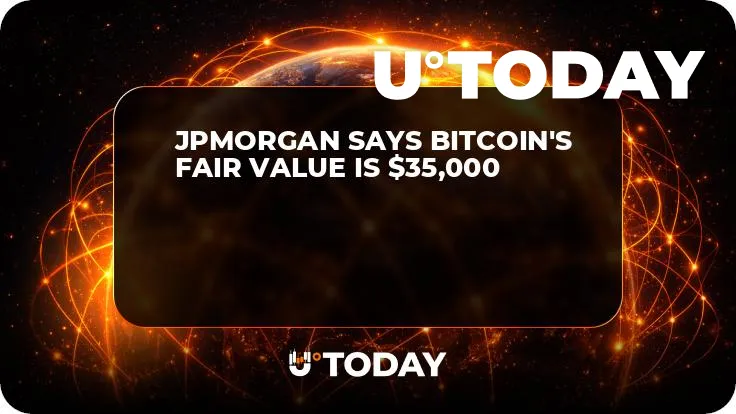 JPMorgan Says Bitcoin's Fair Value Is $35,000
