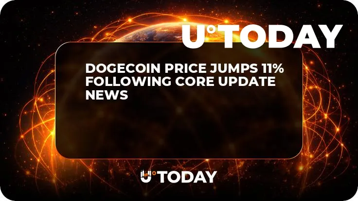 Dogecoin Price Jumps 11% Following Core Update News