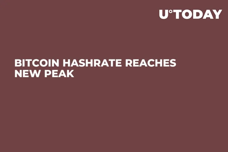 Bitcoin Hashrate Reaches New Peak