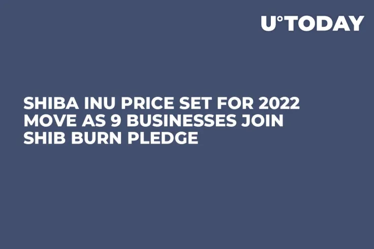 Shiba Inu Price Set for 2022 Move as 9 Businesses Join SHIB Burn Pledge