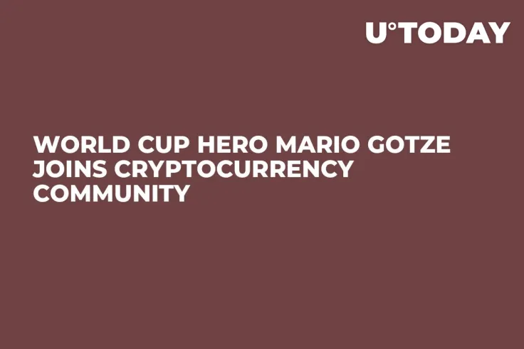 World Cup Hero Mario Gotze Joins Cryptocurrency Community  