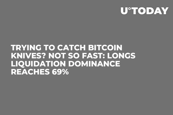 Trying to Catch Bitcoin Knives? Not So Fast: Longs Liquidation Dominance Reaches 69%