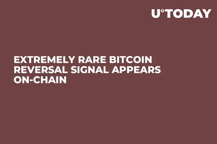 Extremely Rare Bitcoin Reversal Signal Appears On-Chain