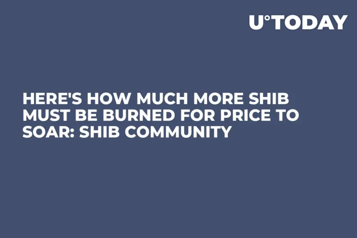 Here's How Much More SHIB Must Be Burned for Price to Soar: Shib Community