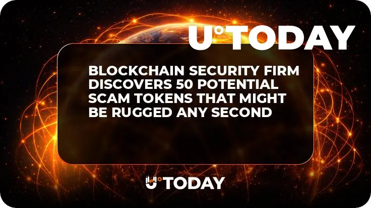 Blockchain Security Firm Discovers 50 Potential Scam Tokens That Might Be Rugged Any Second