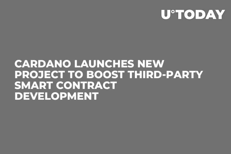 Cardano Launches New Project to Boost Third-Party Smart Contract Development