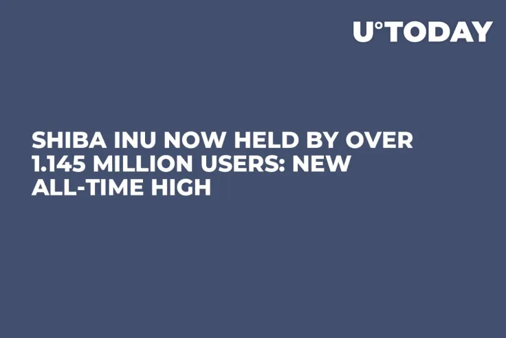 Shiba Inu Now Held by Over 1.145 Million Users: New All-Time High