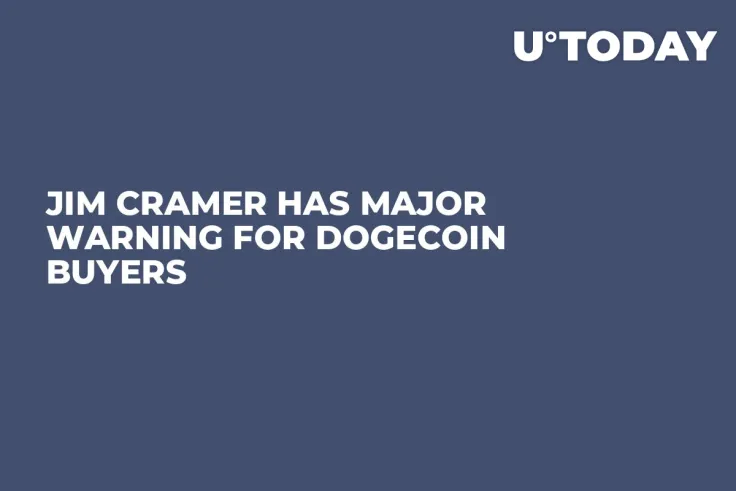 Jim Cramer Has Major Warning for Dogecoin Buyers 