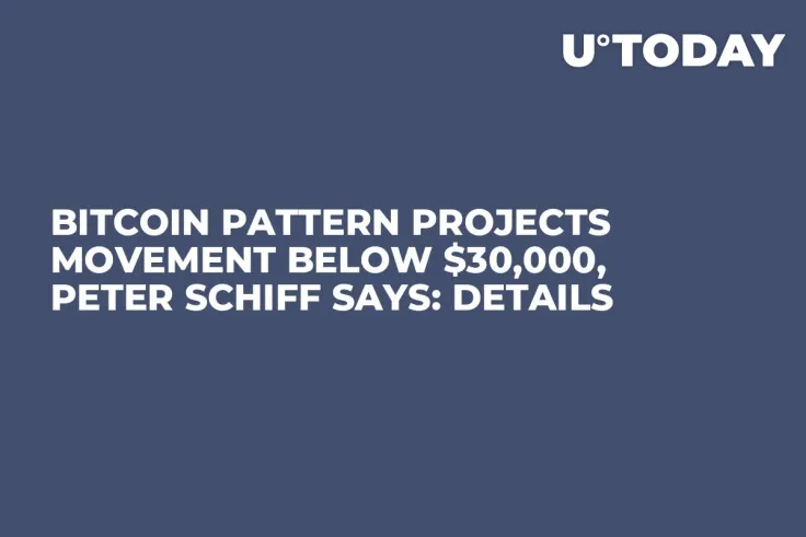Bitcoin Pattern Projects Movement Below $30,000, Peter Schiff Says: Details