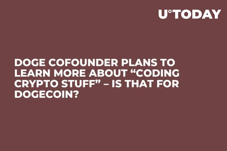 Doge Cofounder Plans to Learn More About “Coding Crypto Stuff” – Is That for Dogecoin?