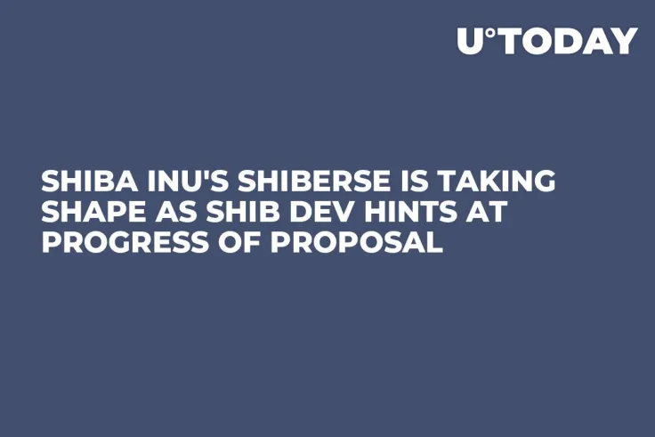 Shiba Inu's Shiberse Is Taking Shape as SHIB Dev Hints at Progress of Proposal