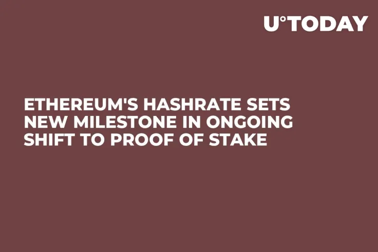 Ethereum's Hashrate Sets New Milestone in Ongoing Shift to Proof of Stake