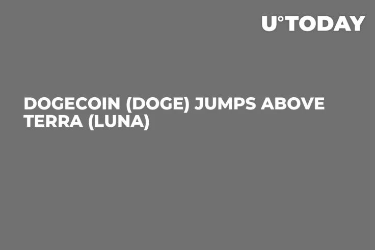 Dogecoin (DOGE) Jumps Above Terra (LUNA)