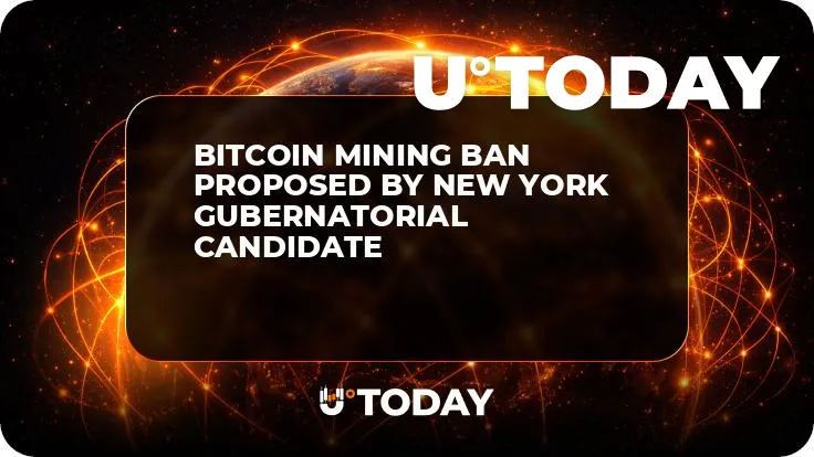 Bitcoin Mining Ban Proposed by New York Gubernatorial Candidate