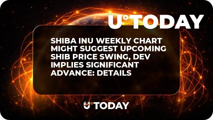 Shiba Inu Weekly Chart Might Suggest Upcoming SHIB Price Swing, Dev Implies Significant Advance: Details