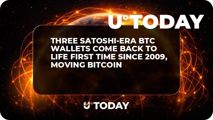 Three Satoshi-Era BTC Wallets Come Back to Life First Time Since 2009, Moving Bitcoin