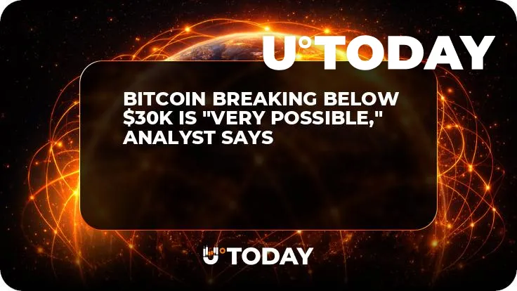 Bitcoin Breaking Below $30K Is "Very Possible," Analyst Says