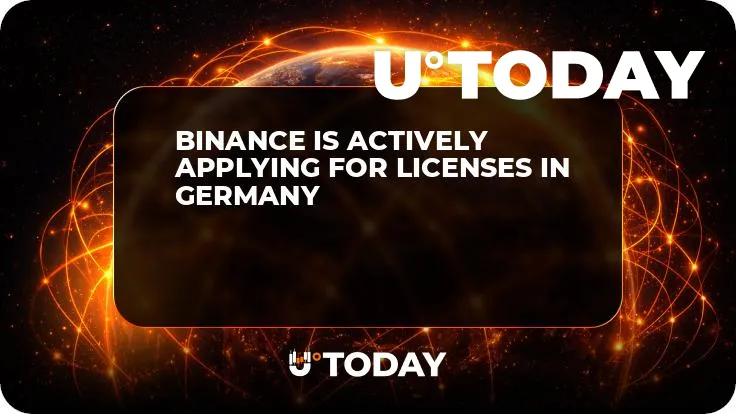 Binance Is Actively Applying for Licenses in Germany