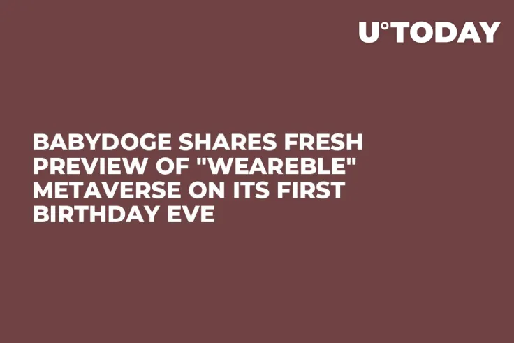 BabyDoge Shares Fresh Preview of "Weareble" Metaverse on Its First Birthday Eve