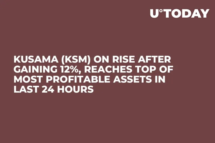 Kusama (KSM) on Rise After Gaining 12%, Reaches Top of Most Profitable Assets in Last 24 Hours