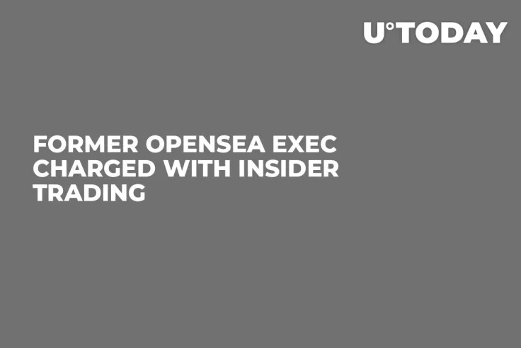 Former OpenSea Exec Charged with Insider Trading