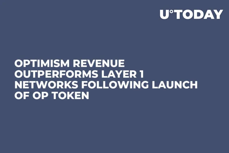 Optimism Revenue Outperforms Layer 1 Networks Following Launch of OP Token