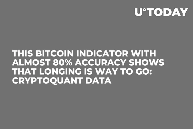 This Bitcoin Indicator with Almost 80% Accuracy Shows That Longing Is Way to Go: CryptoQuant Data