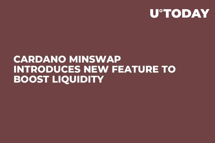 Cardano Minswap Introduces New Feature to Boost Liquidity