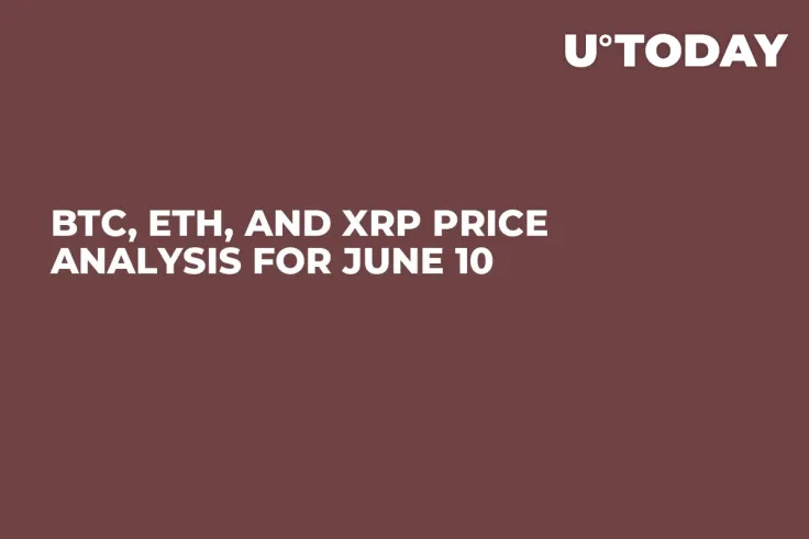 BTC, ETH, and XRP Price Analysis for June 10