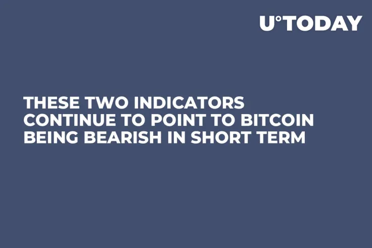 These Two Indicators Continue to Point to Bitcoin Being Bearish in Short Term