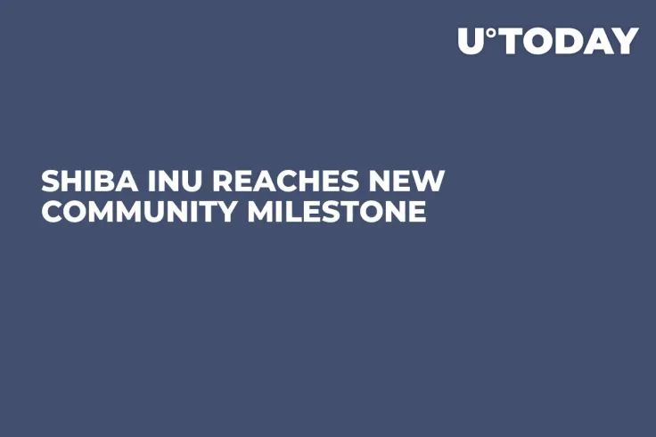 Shiba Inu Reaches New Community Milestone