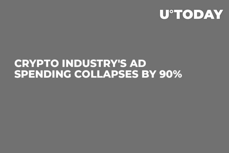 Crypto Industry's Ad Spending Collapses by 90%