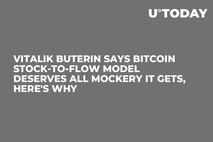 Vitalik Buterin Says Bitcoin Stock-to-Flow Model Deserves All Mockery It Gets, Here's Why