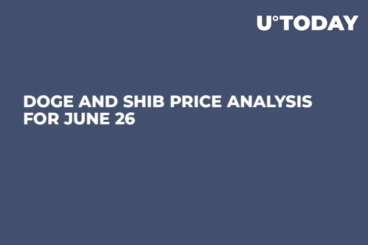 DOGE and SHIB Price Analysis for June 26