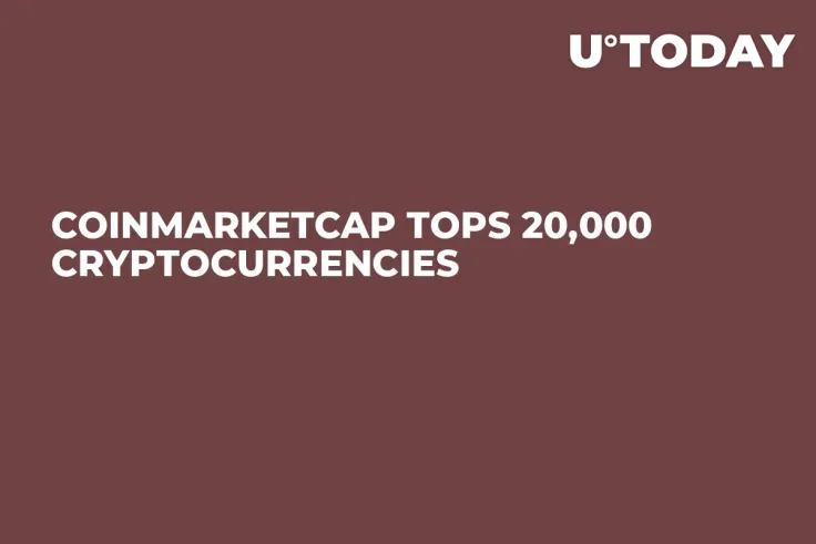 CoinMarketCap Tops 20,000 Cryptocurrencies
