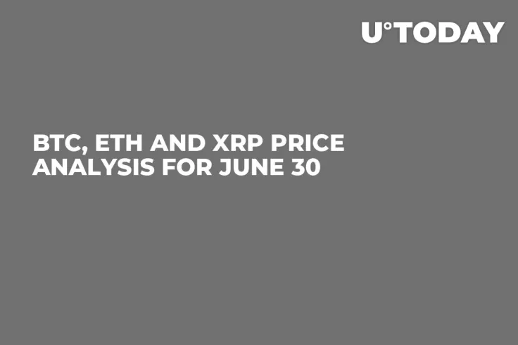 BTC, ETH and XRP Price Analysis for June 30