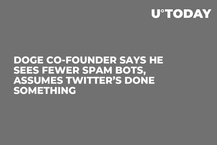 DOGE Co-Founder Says He Sees Fewer Spam Bots, Assumes Twitter’s Done Something