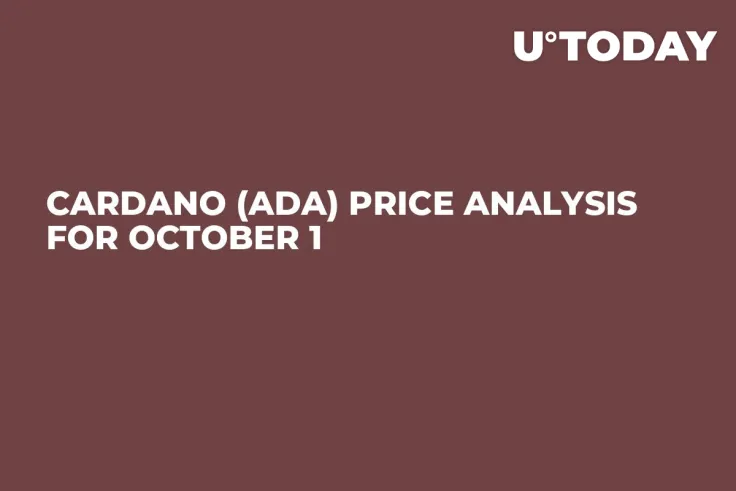 Cardano (ADA) Price Analysis for October 1