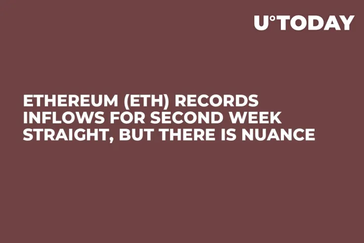Ethereum (ETH) Records Inflows for Second Week Straight, But There Is Nuance
