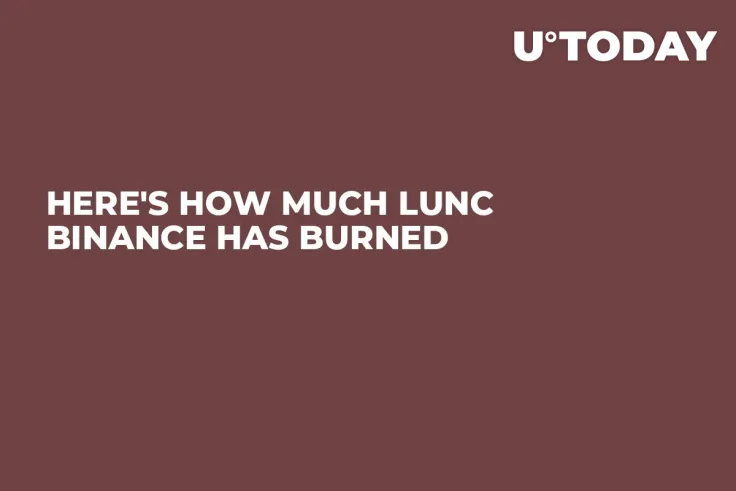 Here's How Much LUNC Binance Has Burned