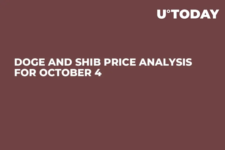 DOGE and SHIB Price Analysis for October 4