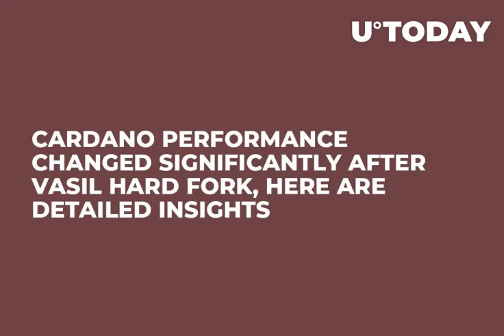 Cardano Performance Changed Significantly After Vasil Hard Fork, Here Are Detailed Insights