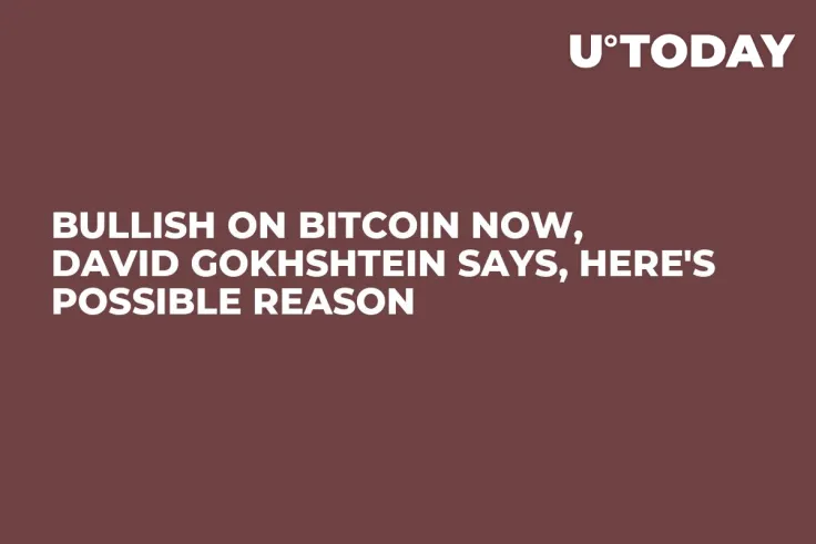 Bullish on Bitcoin Now, David Gokhshtein Says, Here's Possible Reason