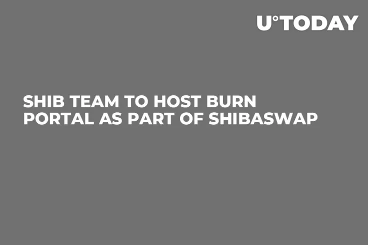 SHIB Team to Host Burn Portal as Part of ShibaSwap