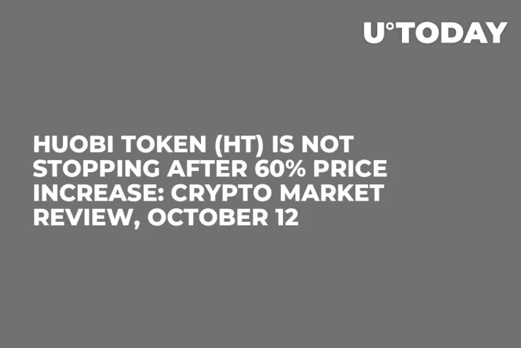 Huobi Token (HT) Is Not Stopping After 60% Price Increase: Crypto Market Review, October 12