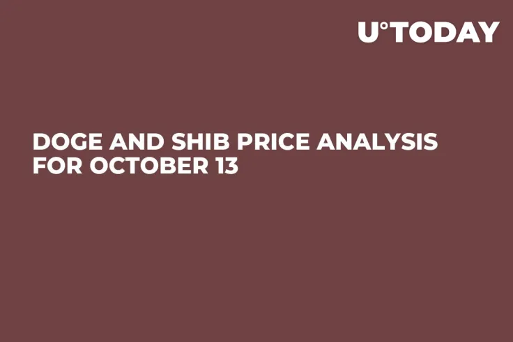 DOGE and SHIB Price Analysis for October 13