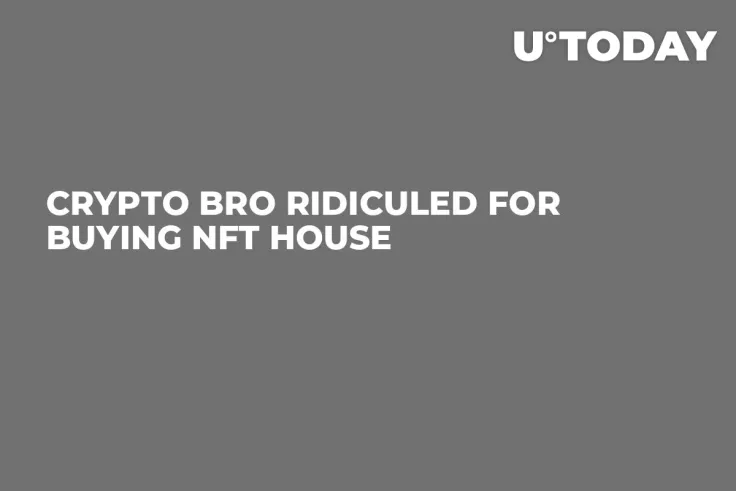 Crypto Bro Ridiculed for Buying NFT House